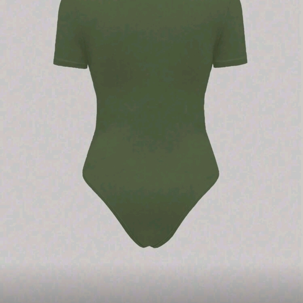 SHEIN Bodysuit Set Women's Black Green White - Picture 4 of 8